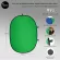 2 in 1 pop - Up background Green - Blue Screen 200 x 150 cm. Small folding scenes with 2 colors.