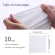 K&F Concept Cleaning Cloths ชุดทำความสะอาดปราศจากฝุ่นขนาด 14 * 14 ซม. 10 ชิ้น