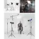 หัวจับขาตั้งวิดีโอสเตนเลสสตีลสำหรับงานหนักสำหรับขาตั้ง C-Light