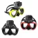 Telesin underwater diving mask with Mount for GoPro Hero 8 7 6 5 OSMO Action Xiaoyi 4K 4K + Insta360 One R Swimming Google
