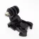 TELESIN 360 องศาหมุน J Hook Buckle พื้นผิวแนวตั้งสำหรับ GoPro Xiaomi Yi สำหรับ DJI Osmo Action SJCAM EKEN กล้อง