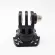 TELESIN 360 องศาหมุน J Hook Buckle พื้นผิวแนวตั้งสำหรับ GoPro Xiaomi Yi สำหรับ DJI Osmo Action SJCAM EKEN กล้อง