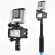 TELESIN ดำน้ำใต้น้ำหรี่ LED เติมแสงกันน้ำ 98.4FT 300 ลูเมนพร้อมแบตเตอรี่ 2 ก้อนสำหรับ GoPro Hero 5 Hero 4 Hero 3