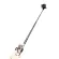 Telesin aluminum alloy with a mobile phone with a overlapping pole for GoPro Hero 8 7 6 5 OSMO Action Xiaomi Yi SJCAM EKEN