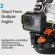 TELESIN สายรัดหมวกนิรภัยสำหรับรถจักรยานยนต์กล้องด้านหน้า Chin Mount สำหรับ GoPro Hero 8 7 6 5 DJI Osmo Action อุปกรณ์เสริม