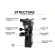 B ประเภทรองเท้าร้อนแฟลชที่แขวนร่มไฟหมุน Bracket สำหรับ Camera B Type Hot Shoe Flash Umbrella Holder Swivel Light Stand Bracket for Camera