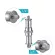 Screw 1/4 inch to 3/8 inch ใหม่เหล็ก Solid Adapter สกรู 1/4นิ้ว ต่อ 3/8นิ้ว สำหรับขาตั้งกล้องขาตั้งแฟลช Light Stand