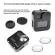 PULUZ GoPro Max Housing Case Cover CNC Aluminum Alloy Protective Cage +  Lens cap เคสเฟรมอลูมิเนียม