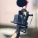 กระจกเซลฟี่ Gopro 8 7 6 5 Ulanzi GoPro Mirror Selfie Screen Bracket Vlog Selfie Flip with Triple Cold Shoe for LED Light