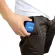 Telesin, a portable action camera bag with a lid, cover the case, put the battery for the GoPro Hero 5 6 7, black.
