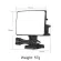 GoPro Selfie Vlog Mirror for Gopro Hero 10 9 Gopro 8 7 6 GOPRO MAX Insta360 One R Vlogging Flip Screen Cold Shoe Mount