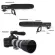 ไมโครโฟนเฉพาะ iShoot DC / DV MONO MIC พร้อมปลั๊กเสียง 3.5 มม. เข้ากันได้กับ Canon Nikon Digital Camera & Video Camcorder
