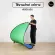2 in 1 pop - Up background Green - Blue Screen 200 x 150 cm. Small folding scenes with 2 colors.