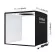 Puluz Studio 25x25x25, a 25 centimeter studio studio box + LED + 12 background