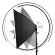 กล่องใส่ SoftBox 50cm * 70cm + 4 in 1 E27 ที่วางหัวโคมไฟ Softbox 50cm * 70cm + 4 in 1 E27 Socket Lamp Head Holder