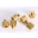 3/8 brass 3/8 "Change 1/4" Gold Color 3/8 brass screw adapter