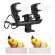 E27 2 in 1 lamp holder หัวต่อไฟสตูดิโอ 2 in 1 E27 Socket lamp holder 100V-240V