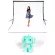 Photography Backdrop thickened 100% Cotton 2M x 3M Muslin Background 3 colors white black green ฉากหลังการถ่ายภาพหนา 2M x 3Mมัสลินผ้าฝ้าย 100% 3สี
