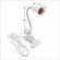 E27 Multipurpose Lamp Screw, Lamp Clip, Cable Length 30 cm / Wire Length 1.8 meters E27 Screw Universal Lamp Holder Clip Lamp Holder