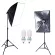 ​​​​​​​ชุดถ่ายภาพ Light Stand 2M*2อัน + Softbox E27 50x70cm*2อัน + หลอดไฟ150W*2อัน 5500k Day Light ชุดไฟต่อเนื่อง