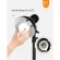 Studio E27 Single Light Lamp with 17 cm. With 2 meters long wires and switch