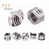 Professional plot, grove, adapter 1/4 "Change 3/8" Stainless steel, screw the legs of the Professional Convert Screw Adapter 1/4 "to 3/8" Tripod Screw Stainless Steel