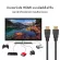 สาย HDMI to HDMI สาย TV HDMI ยาว1.5เมตร HDMI Cable HD Full HD 1080P 4K 3D Multi-function interface HDMI 1.5M สำหรับ TV-BOX Computer TV Laptop Notebook