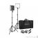 Nanlite Lumipad 25 2Kit with Power Adapter & Battery by Millionhead 2 LED Panel Light Light set comes with Power Adapter and Battery.