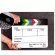 Clapper Board Acrylic Movie Action Slate Clapper Board ลูกตุ้มคณะอะคริลิค  มีปากกาแถมให้