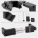 Ulanzi ST-02S Phone Tripod Mount Mobile There is a built -in hot hole for using a microphone LED.