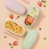 Pinto+lunch box, portable size, increase heat, up to 70 degrees, capacity 750 ml, suitable for students and working age 1 year insurance. Bear DFH-P07A1