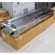 BIGSUN Grill uses smokeless gas, stainless steel, BBQ-936 XL size 45x150x25 cm. Grill size 30x126 cm.