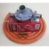 Low voltage head, Lucky Flame L-336, new model with high quality NCR gas line, 2 meters, 2 straps