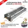 BIGSUN Grill uses smokeless gas, stainless steel bbq-923 XL, stove size 39x115x25 cm. Grill size 23x98 cm.