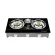 GMAX gas stove, 3-headed glass, GL-703PC stove