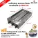 BIGSUN เตาย่าง ปิ้งกล้วย ปิ้งไข่ ใช้แก๊ส ไร้ควัน สแตนเลส BBQ-634 ขนาดตัวเตา 42x71x20 ซม. ขนาดตะแกรงย่าง 41x62 ซม. พร้อมหัวปรับเซฟตี้+ข้อต่อปิคนิค