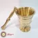 BRASS MORTAR, brass, mortar, grinder for herbs, herbs, spices, diameter 5.5*5 cm