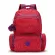 กระเป๋าเป้ KIPLING แท้ ผ้า Nylon สีสวย ใบใหญ่ เบา ช่องเยอะ ใช้งานง่าย ปรับความยาวสายได้ KIPLING BACK TO SCHOOL KANGRA BACKPACK Flame Print