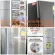 SHARP 2 -door refrigerator 7.9 Q. SJY22TSL AG+NANO air purifier Deodorizer helps to get rid of bacteria and air odor in the north refrigerator.