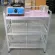 Gas shelf, 3 layers of aluminum shelves, not including the upper stove, tiles 41x80x80 cm.