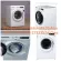 Hitachi, 9 kg front washing machine, BDW90AV, put in other brands, give all the devices, 1000RPM, clean the tank, automatic washing invert