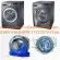 Samsung, 14 kg front washing machine/7 kilograms of fabric wD14F5K5ASG/ST inverter delaynd, set the ending time conveniently.