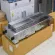 BIGSUN Grill uses smokeless gas, stainless steel, BBQ-933 XL. The stove size 45x120x25 cm. Grill size 30x97 cm.