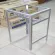 Leg, high -pressure gas stove, square base for stove, KB5, width 40 x length 40 x height 70 cm.