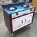 L-F-204 flooring gas stove, stainless steel coating
