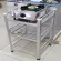 3 layers of gas stove shelves, not including the upper stove, smooth aluminum sheet 41x40x80 cm.