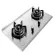 Rinnai, 2 head stove, thick stainless steel stove model RB-72S
