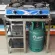 2 gas stove tables can be placed at the bottom tank. With a whole stainless steel shelf Save space, size 76x, 48x, 77 cm, wing 3 cm.