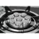 GMAX gas stove, three-headed glass stove, stove, turbo tablet+infrared head model GL-703IB