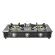 GMAX gas stove, 3-headed glass, GL-703PC stove